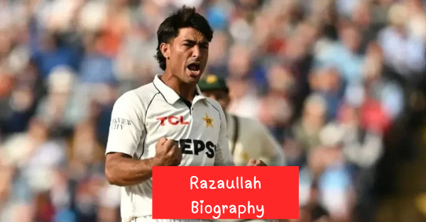 Razaullah Biography: Age, Family, Cricket Career and Pakistan Test Journey